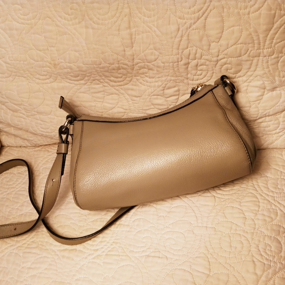 KATE SPADE Gabriella Berkshire Rd Crossbody/Shoulder Bag in Taupe Pebble… - Picture 10 of 16